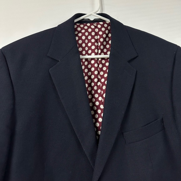 Bonobos Blazer Mens 42R Navy Marzotto Wool/Cashmere Limited Edition Business - Picture 2 of 12